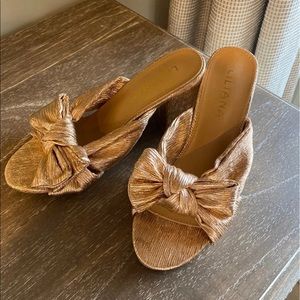 Loeffler Randall Inspired Bow Block Heels